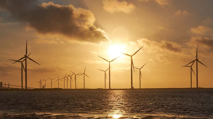 Windkraft zur Erzeugung von Ökostrom